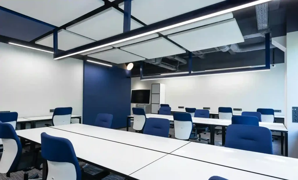 Professional ceiling work in Dubai, including false ceilings, decorative designs, and installation for homes and offices by skilled technicians.