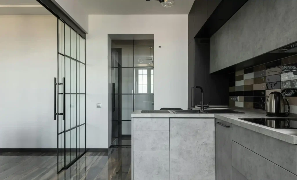 Professional glass partition installation in Dubai for offices and homes, offering modern designs, durable materials, and expert fitting services.